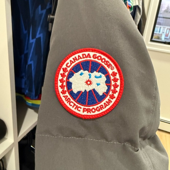 Canada Goose Gray Puffer Jacket